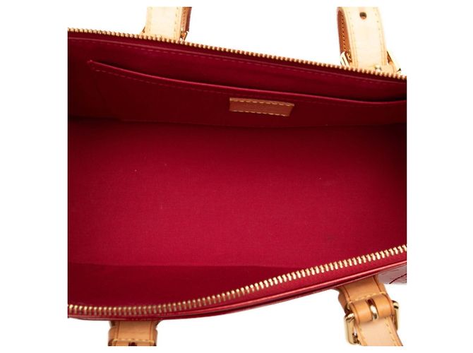 Louis Vuitton Monogram Vernis Rosewood Avenue Handtasche Rot - Ansicht 4