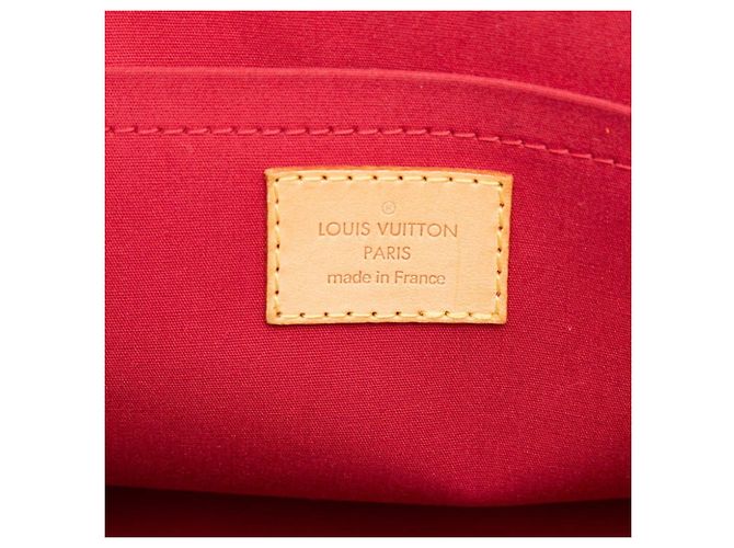 Louis Vuitton Monogram Vernis Rosewood Avenue Handtasche Rot - Ansicht 5