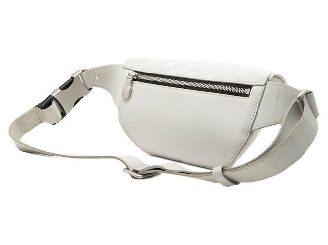Borsa a tracolla Louis Vuitton in pelle bianca Bianco - vista 2
