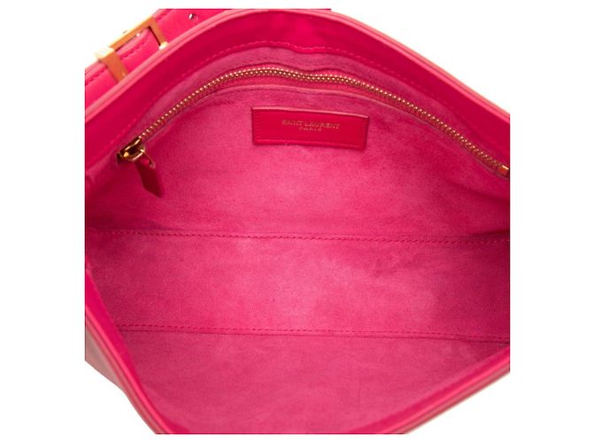 Borsa hobo Saint Laurent Rosa - vista 4