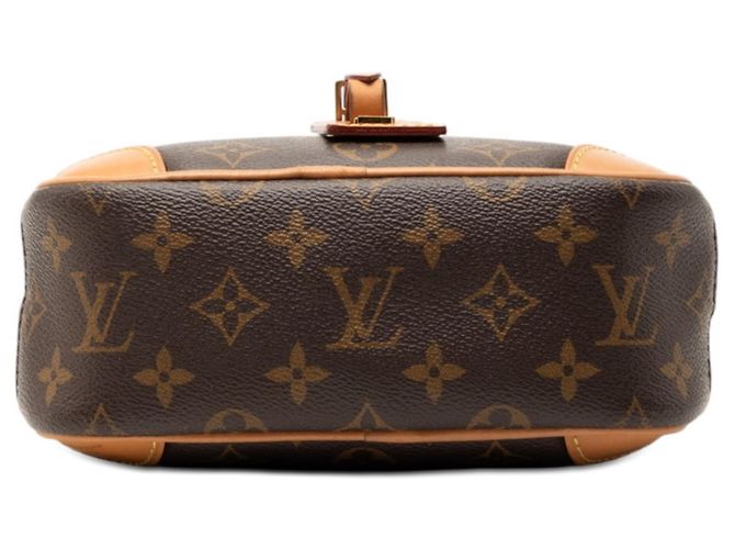 Borsa a Spalla MINI Deauville Monogram Louis Vuitton Marrone Monogramma - vista 3