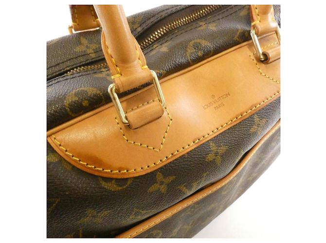 Borsa Vanity Bowling Monogram Louis Vuitton Marrone - vista 4