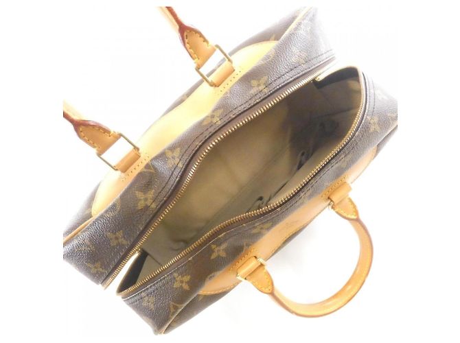 Borsa Vanity Bowling Monogram Louis Vuitton Marrone - vista 9
