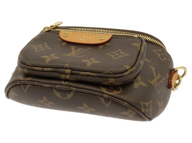 Louis Vuitton Monogram Mini Bumbag Braun - Ansicht 3
