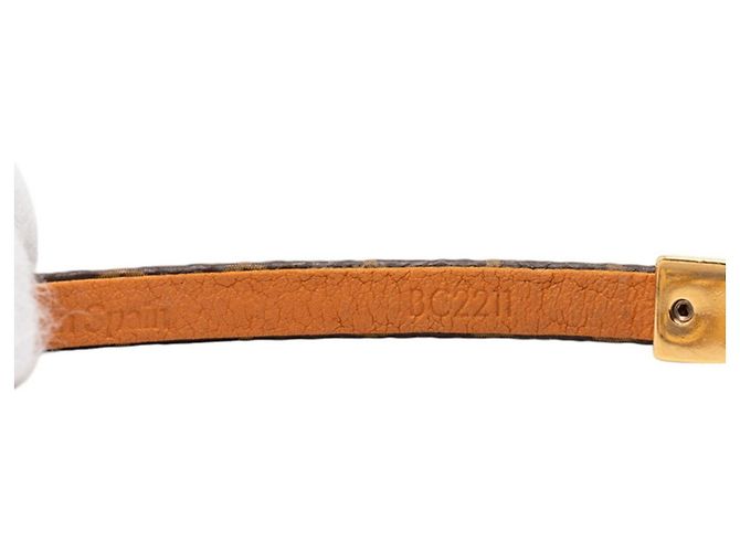 Pulsera Say Yes Monogram Louis Vuitton Castaño Dorado - vista 4