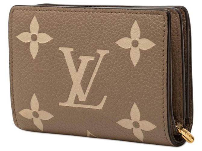 Billetera bi-fold Monogram Empreinte Louis Vuitton Beige Gris - vista 2