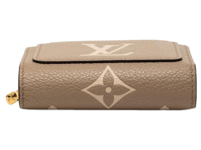 Billetera bi-fold Monogram Empreinte Louis Vuitton Beige Gris - vista 3