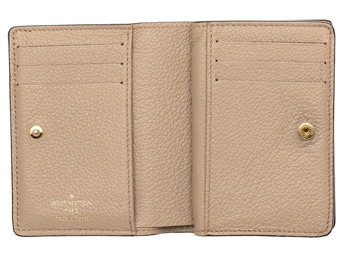 Billetera bi-fold Monogram Empreinte Louis Vuitton Beige Gris - vista 4