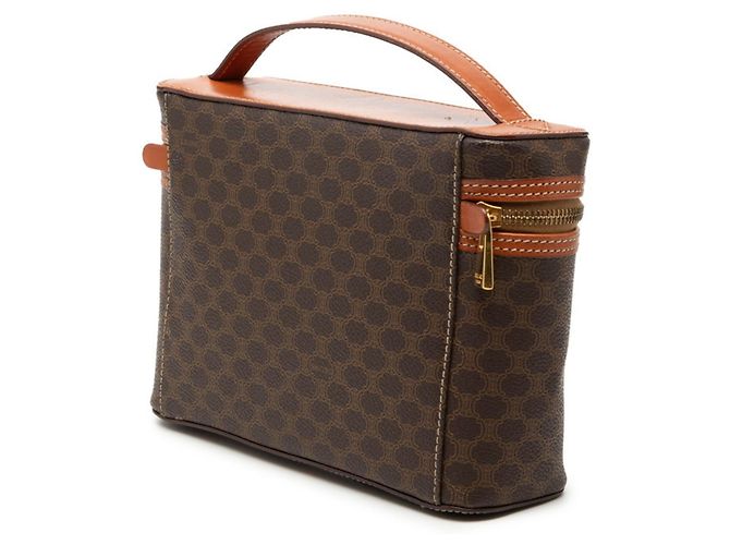 Céline Borsa a mano Celine Macadam Borsa da trucco Marrone - vista 2