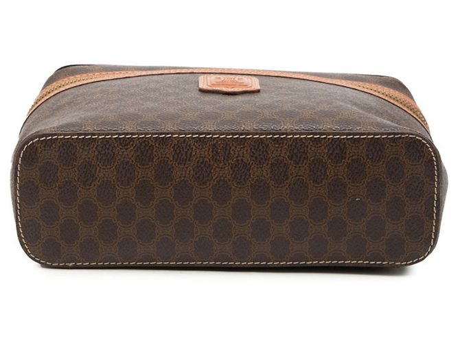 Céline Borsa a mano Celine Macadam Borsa da trucco Marrone - vista 3
