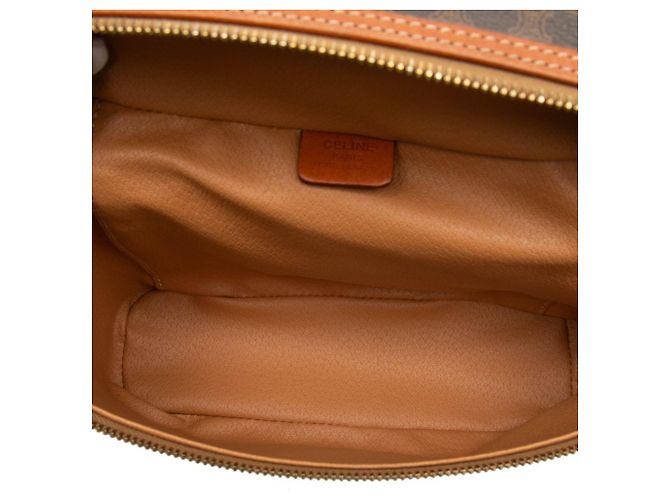 Céline Borsa a mano Celine Macadam Borsa da trucco Marrone - vista 4