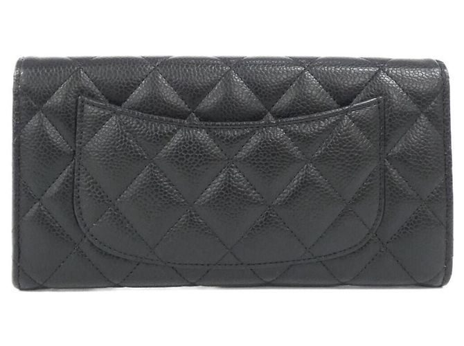 Cartera Chanel Timeless Classic Line AP0241 Negro Burdeos - vista 2