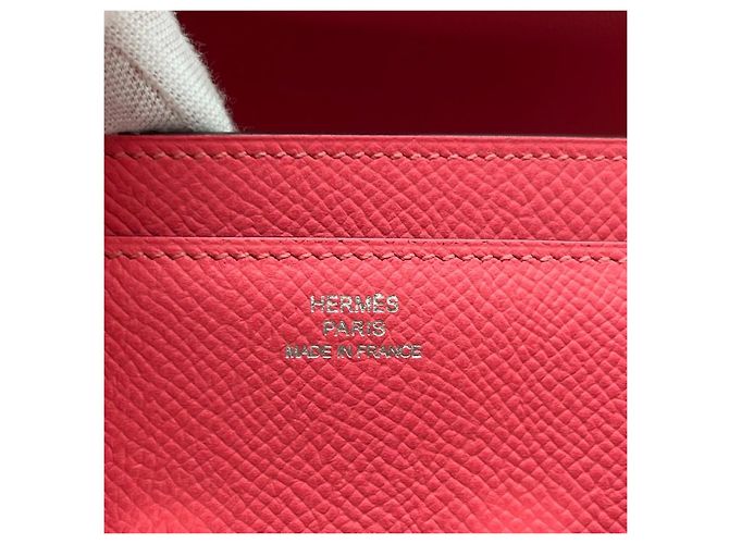 Constance Geldbörsen von Hermès Pink - Ansicht 10
