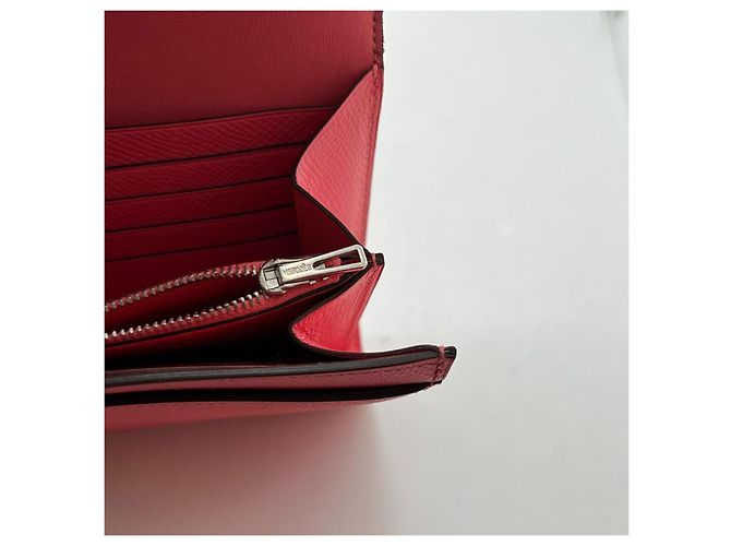 Constance Geldbörsen von Hermès Pink - Ansicht 12