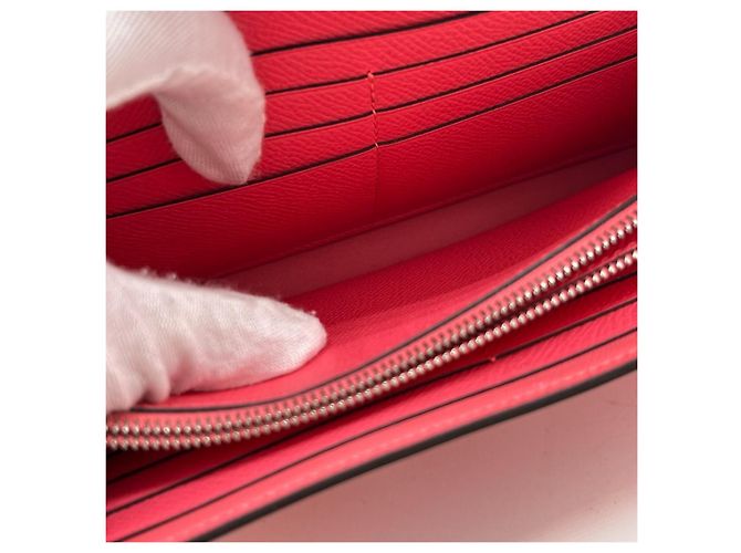 Constance Geldbörsen von Hermès Pink - Ansicht 13