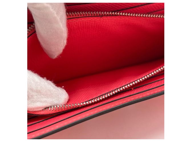 Constance Geldbörsen von Hermès Pink - Ansicht 15