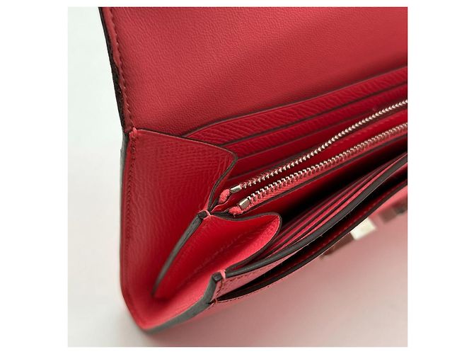 Constance Geldbörsen von Hermès Pink - Ansicht 18