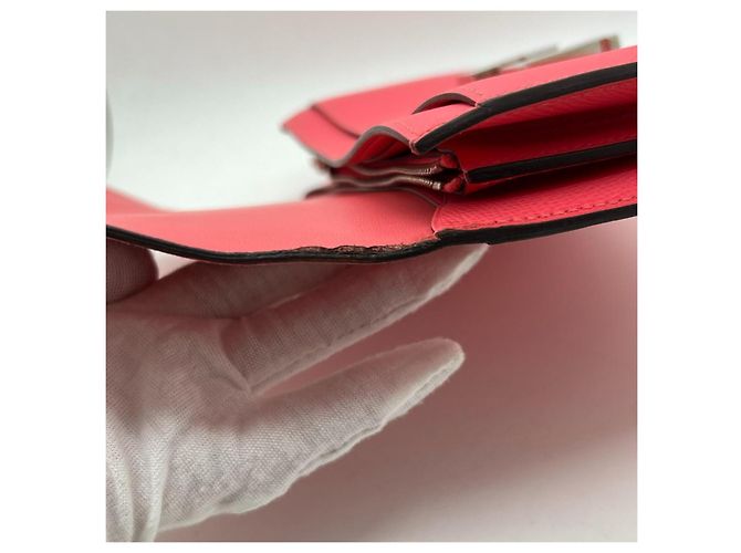 Constance Geldbörsen von Hermès Pink - Ansicht 19