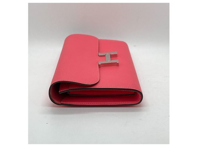 Constance Geldbörsen von Hermès Pink - Ansicht 5