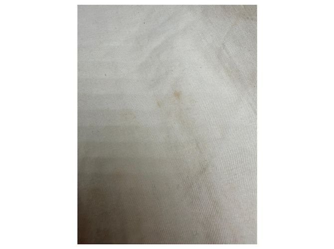 Blusa Vintage Dior in Lana e Cotone Crema S - vista 14
