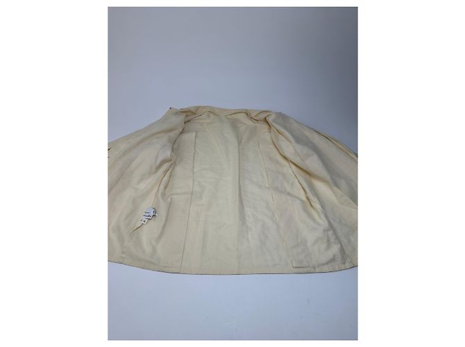Blusa Vintage Dior in Lana e Cotone Crema S - vista 7