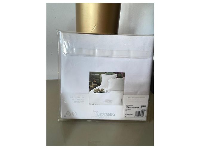 Autre Marque Parure de lit Descamps Coton Satin Blanc - vue 11