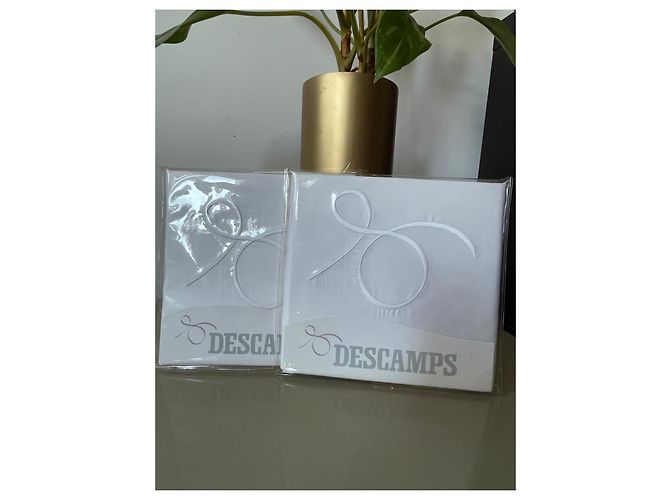 Autre Marque Parure de lit Descamps Coton Satin Blanc - vue 13