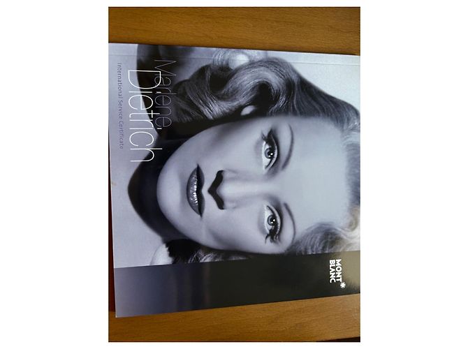 Montblanc Marlene Dietrich Sonderedition Kugelschreiber Schwarz - Ansicht 13