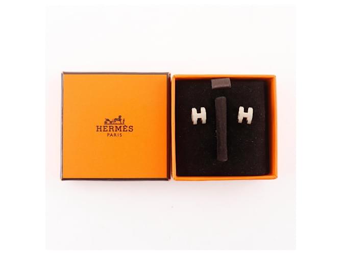Hermès Pop Ash Mini Ohrringe Braun - Ansicht 10