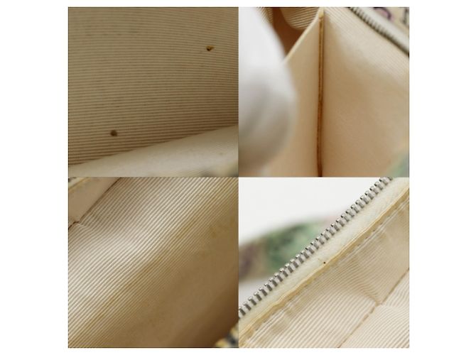Borsa tote con stampa Camelia Chanel Bianco Crudo - vista 10