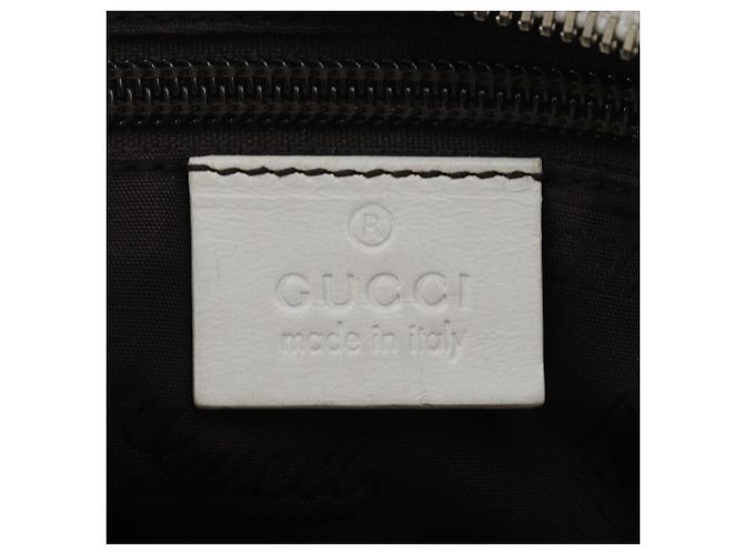 Borsa a Spalla Gucci GG Stampata Bianco - vista 10