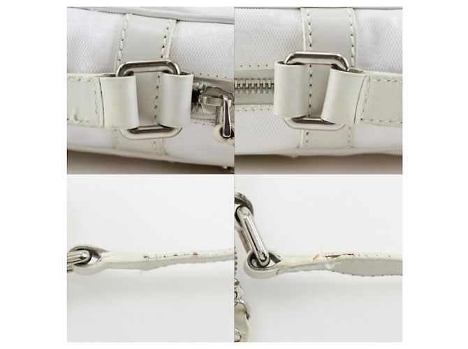 Borsa a Spalla Gucci GG Stampata Bianco - vista 13