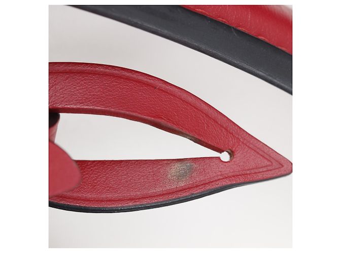 Borsa a Spalla Bobourg Louis Vuitton Marrone Rosso - vista 14
