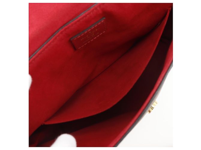 Borsa a Spalla Bobourg Louis Vuitton Marrone Rosso - vista 7