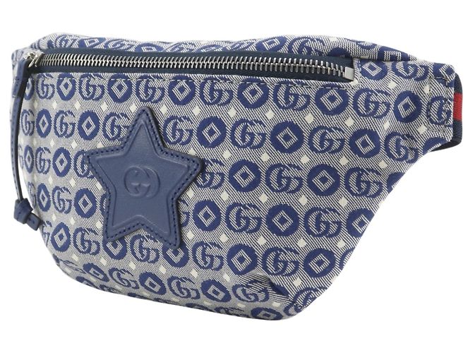 Marsupio stella per bambini Gucci GG 502095 Blu navy - vista 2