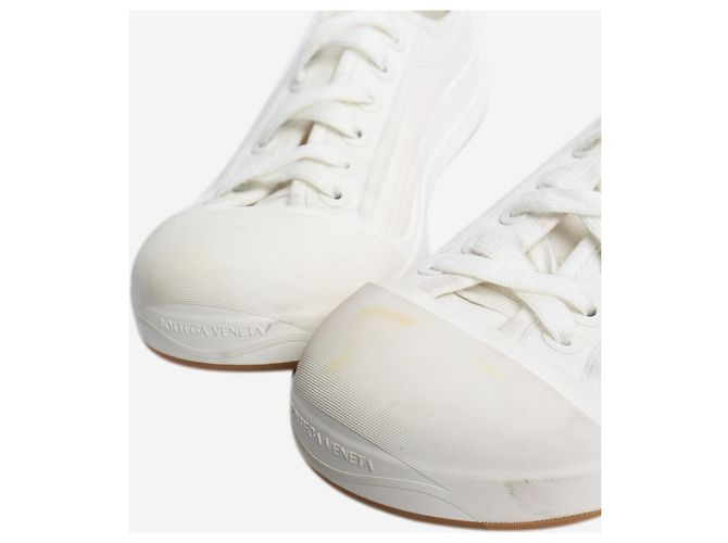 Bottega Veneta Weiße Leinenschuhe - Größe EU 39 - Ansicht 3
