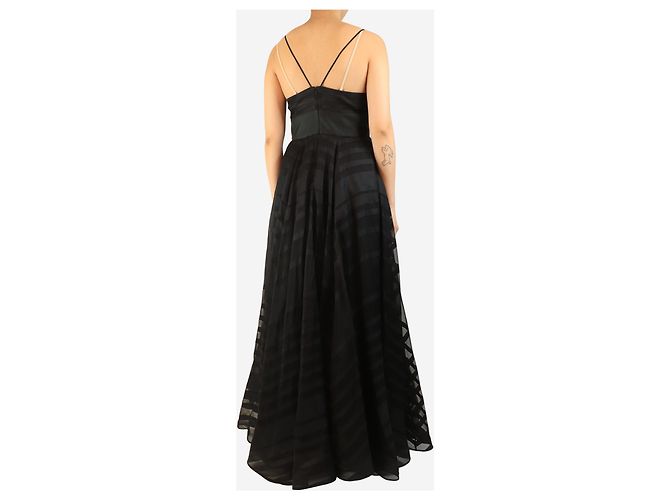 Autre Marque Schwarzes Abendkleid - Größe UK 12 - Ansicht 2