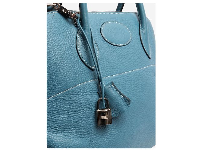 Hermès Bolide Tasche blau - Ansicht 5