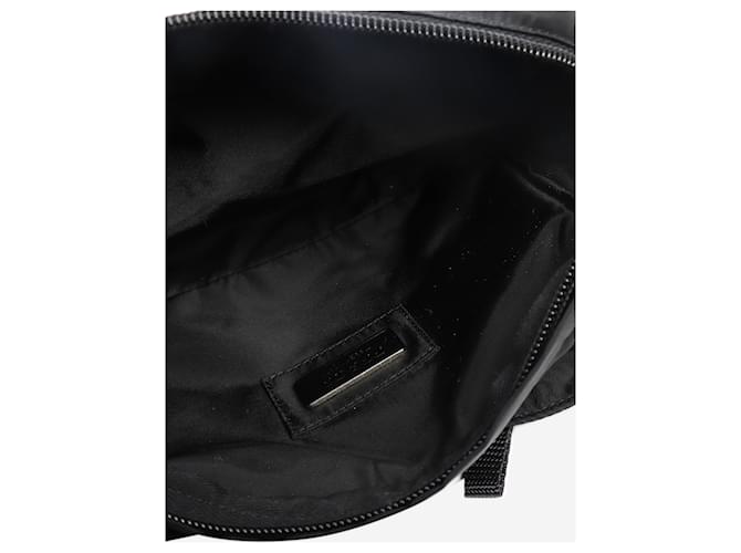 Prada Borsa a tracolla in nylon nero - vista 5