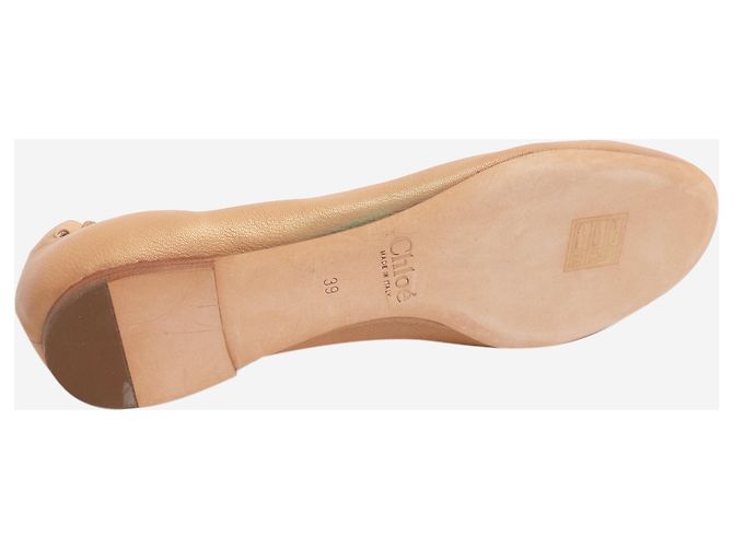 Chloé Goldene Ballerinas - Größe EU 40 - Ansicht 6