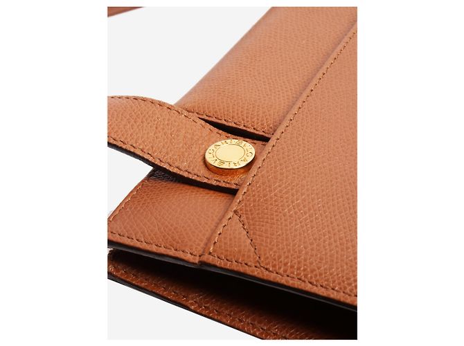 Bulgari Braune Vintage-Schultertasche - Ansicht 4