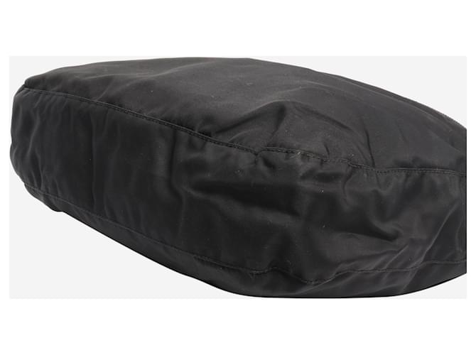 Prada Borsa a tracolla in nylon nero - vista 5