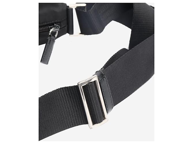 Prada Borsa a tracolla in nylon nero - vista 6