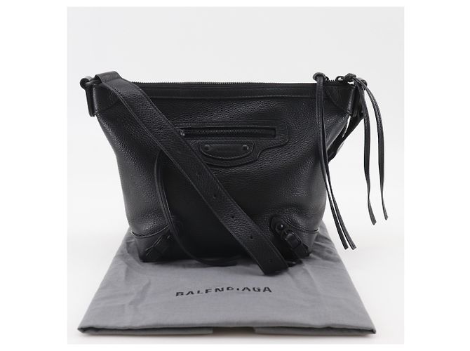 Borsa a spalla hobo Neo Classic di Balenciaga Nero - vista 18