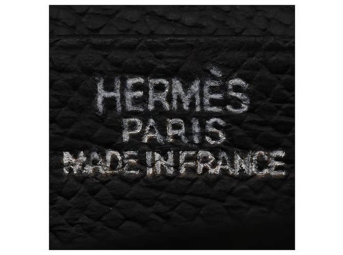 Hermès Cartera Larga Soufflé Bearn Hermes Negro - vista 13