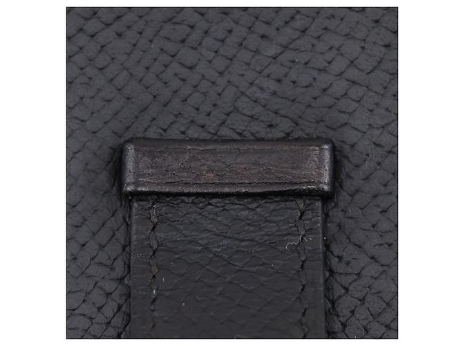 Hermès Cartera Larga Soufflé Bearn Hermes Negro - vista 9