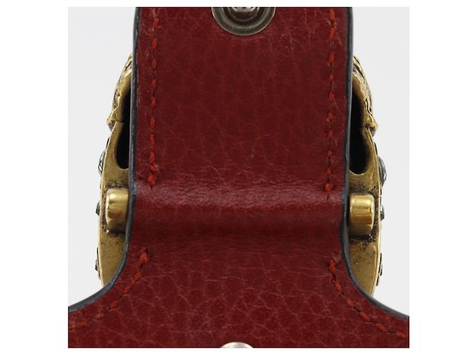 Borsa a spalla Gucci Dionysus con catena Rosso - vista 9