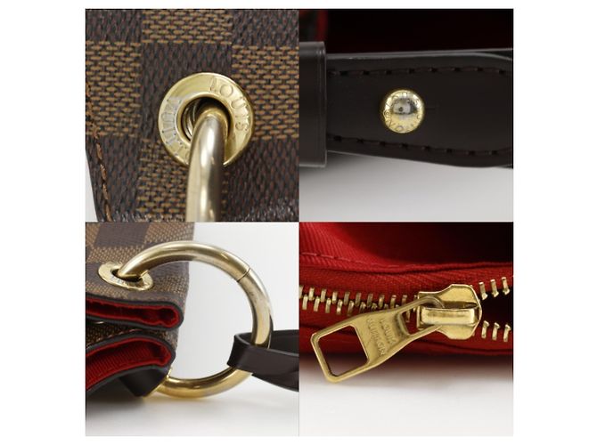 Louis Vuitton Graceful PM Schultertasche Braun - Ansicht 16