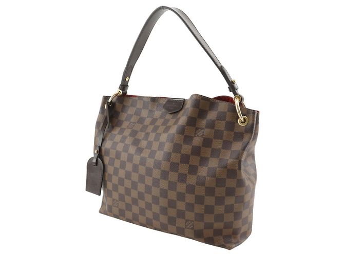 Louis Vuitton Graceful PM Schultertasche Braun - Ansicht 2
