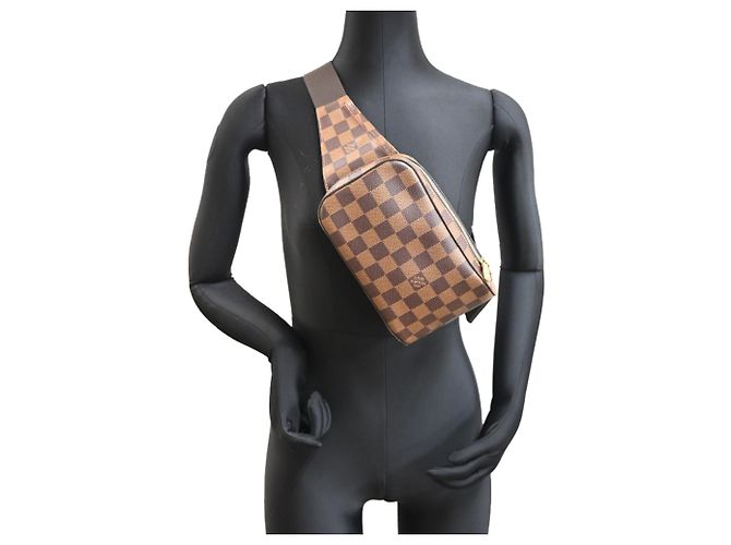 Borsa a tracolla Geronimos Louis Vuitton Marrone - vista 9